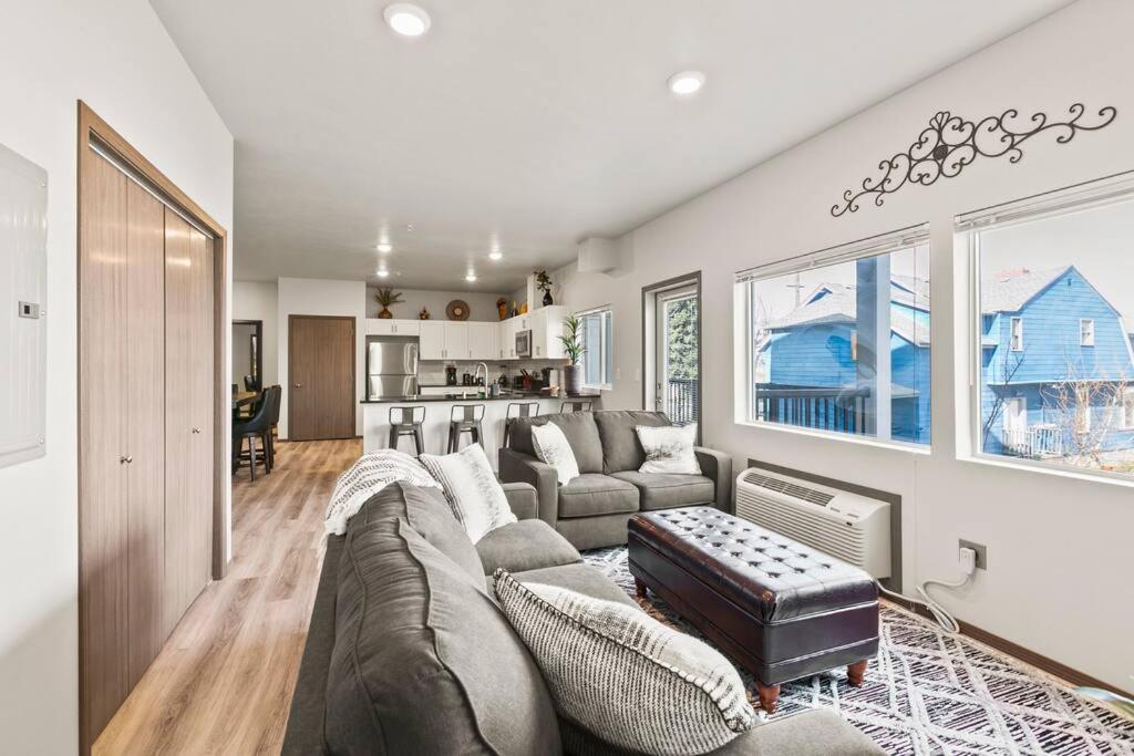 Spacious New 2 Bed 2 Bath Apt By Downtown Spokane Exteriör bild